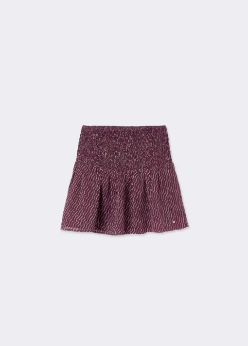 Falda Cintura Smock